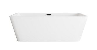 Elegant Lighting - BT30667GW-MBK - Bathtub - Jamison - Glossy White