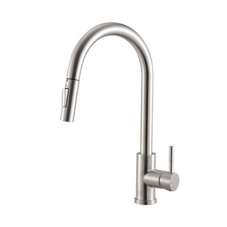 Elegant Lighting - FAK-302BNK - Kitchen Faucet - Jack - Brushed Nickel