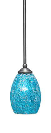 Toltec Lighting - 560-GP-5055 - One Light Mini Pendant - Zilo - Graphite
