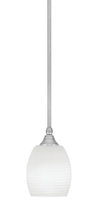 Toltec Lighting - 23-BN-615 - One Light Mini Pendant - Any - Brushed Nickel
