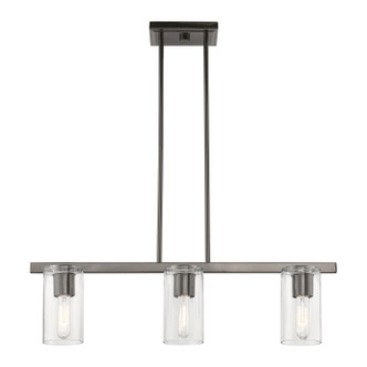 Clarion Three Light Linear Chandelier (49273-46)