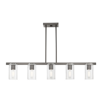 Clarion Five Light Linear Chandelier (49275-46)