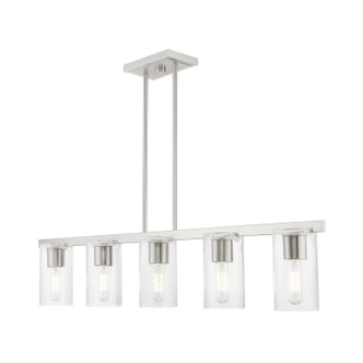 Clarion Five Light Linear Chandelier (49275-91)