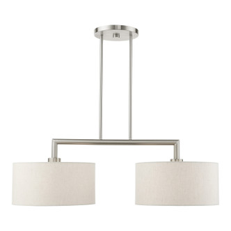 Meridian Two Light Linear Chandelier (49292-91)