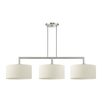 Meridian Three Light Linear Chandelier (49293-91)