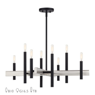 Denmark Eight Light Chandelier (49348-04)