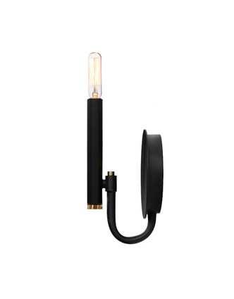 One Light Wall Sconce (NSH-8181-MBBR)