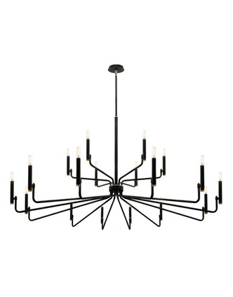 18 Light Chandelier (NSH-8186-MBBR)
