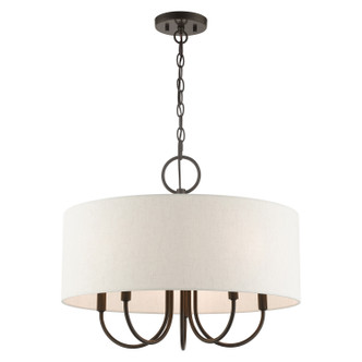 Blossom Five Light Chandelier (49805-92)