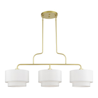 Manorwood Three Light Linear Chandelier (50303-33)