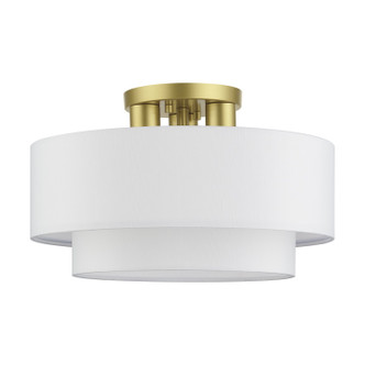 Manorwood Three Light Semi-Flush Mount (50305-33)