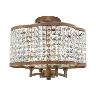 Grammercy Four Light Mini Chandelier/Ceiling Mount (50574-64)