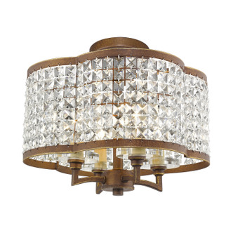Grammercy Four Light Mini Chandelier/Ceiling Mount (50574-64)
