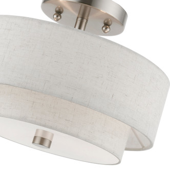 Meridian Two Light Semi-Flush Mount (51082-91)