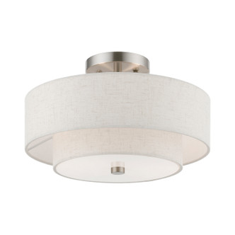 Meridian Two Light Semi-Flush Mount (51083-91)