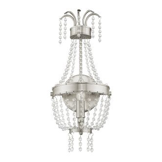 Livex Lighting - 51872-91 - One Light Wall Sconce - Valentina - Brushed Nickel Livex Lighting - 51872-91 - One Light Wall Sconce - Valentina - Brushed Nickel