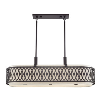 Vistaview Six Light Linear Chandelier (53437-92)