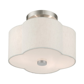 Solstice Two Light Semi Flush Mount (58061-91)