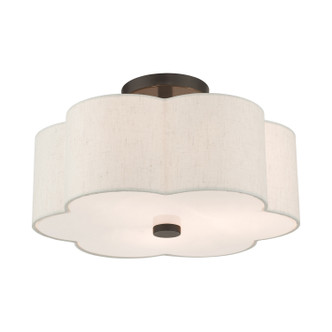 Solstice Three Light Semi Flush Mount (58063-92)
