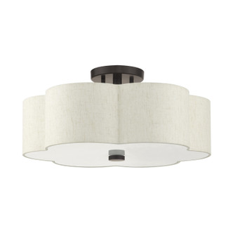 Solstice Three Light Semi Flush Mount (58064-92)