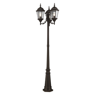Hamilton Three Light Outdoor Post Mount (7553-07)