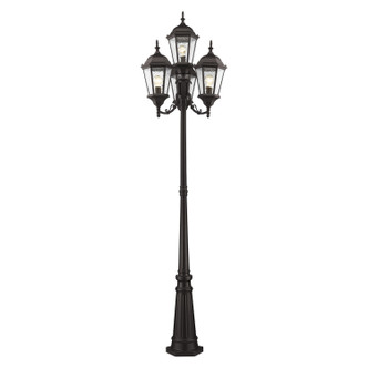 Hamilton Four Light Outdoor Post Mount (7557-07)