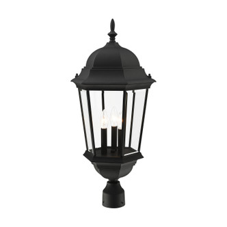 Hamilton Three Light Outdoor Post Top Lantern (7568-14)