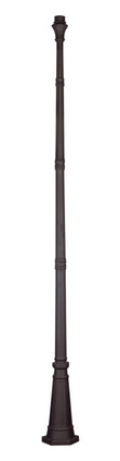 Livex Lighting - 7617-07 - Outdoor Post - Outdoor Cast Aluminum Posts - Bronze