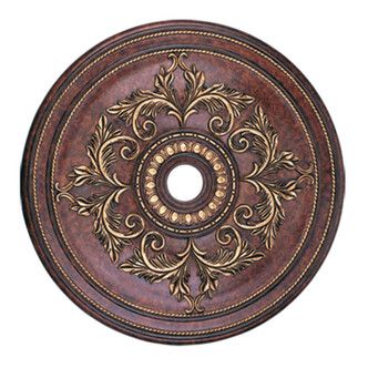Livex Lighting - 8211-63 - Ceiling Medallion - Versailles - Hand Applied Verona Bronze w/ Gildeds