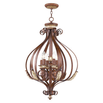 Villa Verona Six Light Foyer Pendant (8557-63)