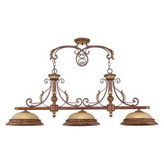 Villa Verona Three Light Island Pendant (8584-63)