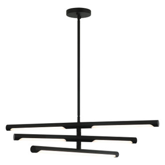 Matteo Lighting - C31490MB - LED Pendant - Novelle - Matte Black