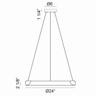 Maverick LED Pendant (C32724MB)