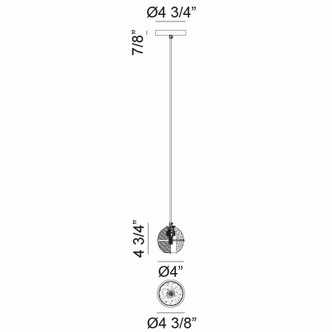 MISTY One Light Pendant (C33101AG)