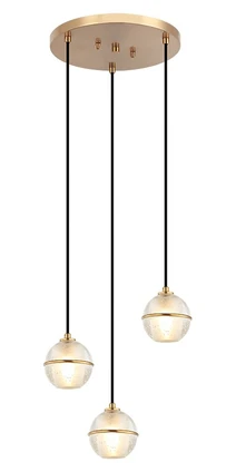 Misty Three Light Pendant (C33103AG)