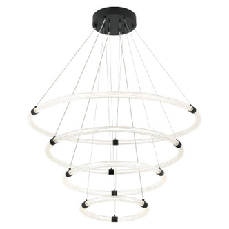 Matteo Lighting - C34899MB - LED Pendant - INKARA - Matte Black