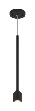 Matteo Lighting - C35401MB - One Light Pendant - Lumenagio - Matte Black