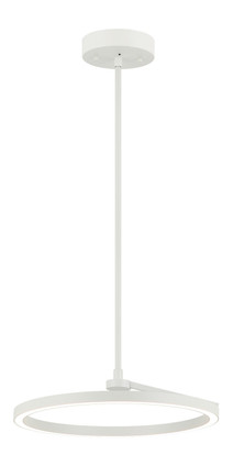 Matteo Lighting - C36716WH - LED Pendant - THE TRUNDLE - White