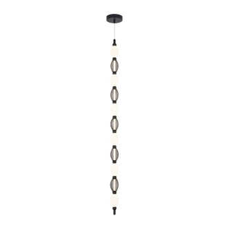 Matteo Lighting - C37101BK - LED Pendant - TENTACLES - Black