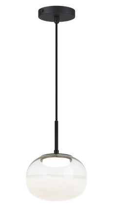 Matteo Lighting - C60501MBWH - LED Pendant - Jayce - Matte Black