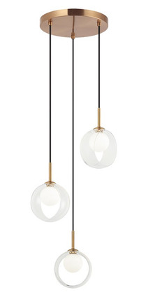 Delcia LED Pendant (C60603AGCL)
