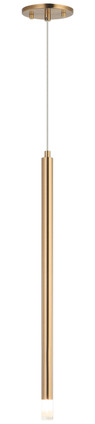 Matteo Lighting - C63101AG - One Light Pendant - Reigndrop - Aged Gold Brass