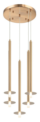 Reigndrop Five Light Chandelier (C63105AG)