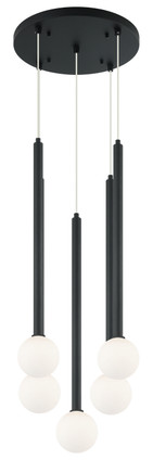 Reigndrop Five Light Chandelier (C63105MB)