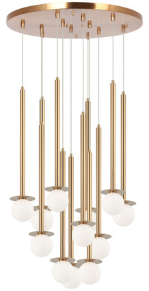 Reigndrop 12 Light Chandelier (C63112AG)