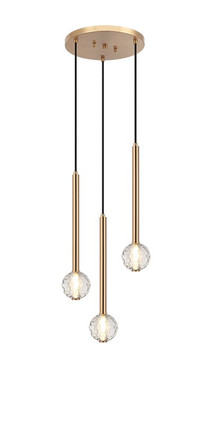 WINDCHIMER Three Light Pendant (C68903AG)