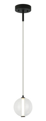 Matteo Lighting - C69601MBCL - LED Pendant - Belange - Matte Black