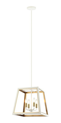 ROSALIE Four Light Pendant (C72104WHAG)