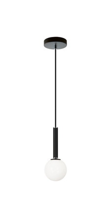 Matteo Lighting - C75301BKOP - One Light Pendant - Stellar - Black