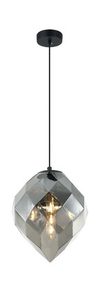 Matteo Lighting - C78011SM - One Light Pendant - Gemma - Smoke